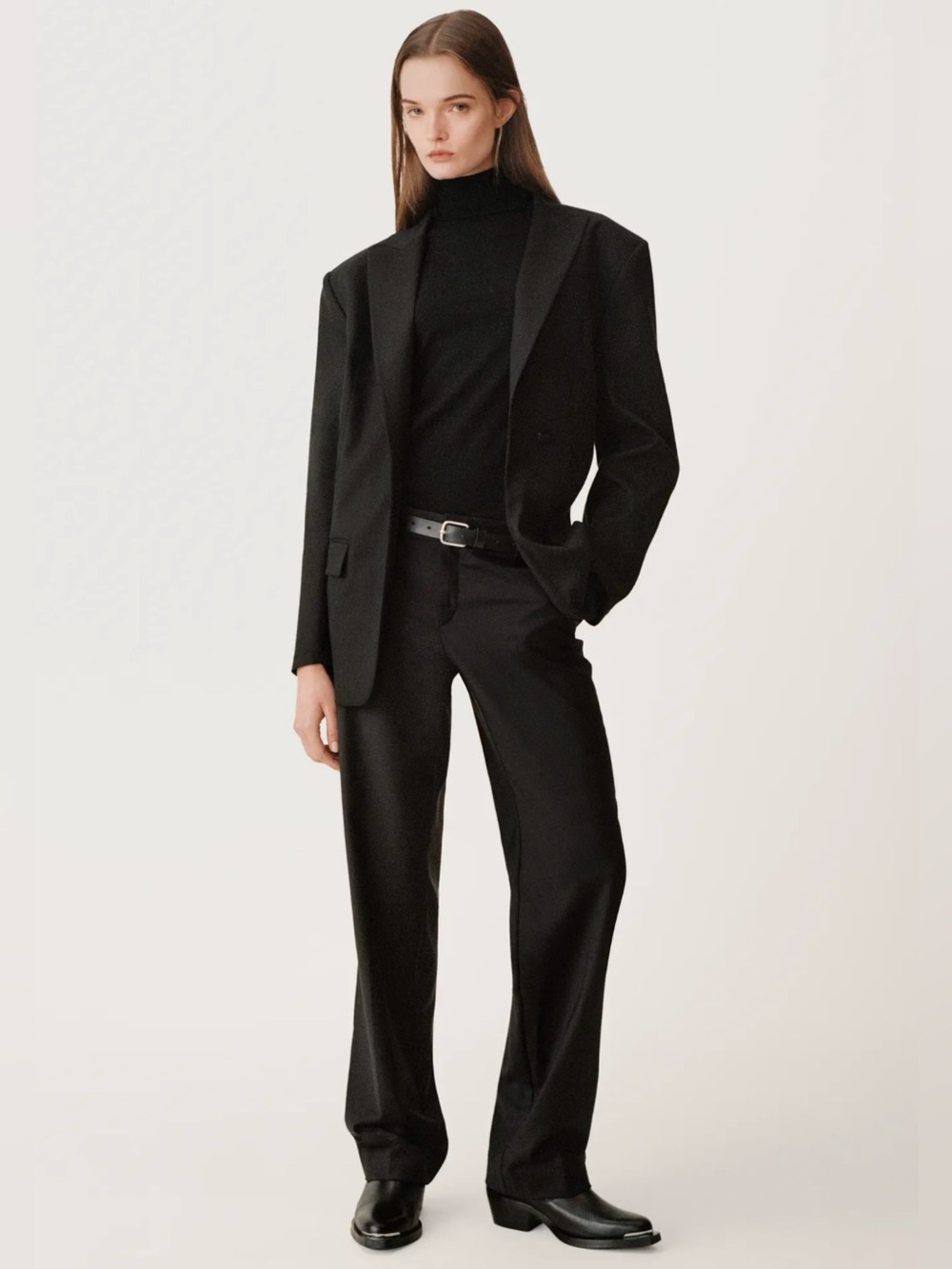 NWT Zara 50th Anniversary Structured Black Blazer Jacket 5247/700/800 Small
